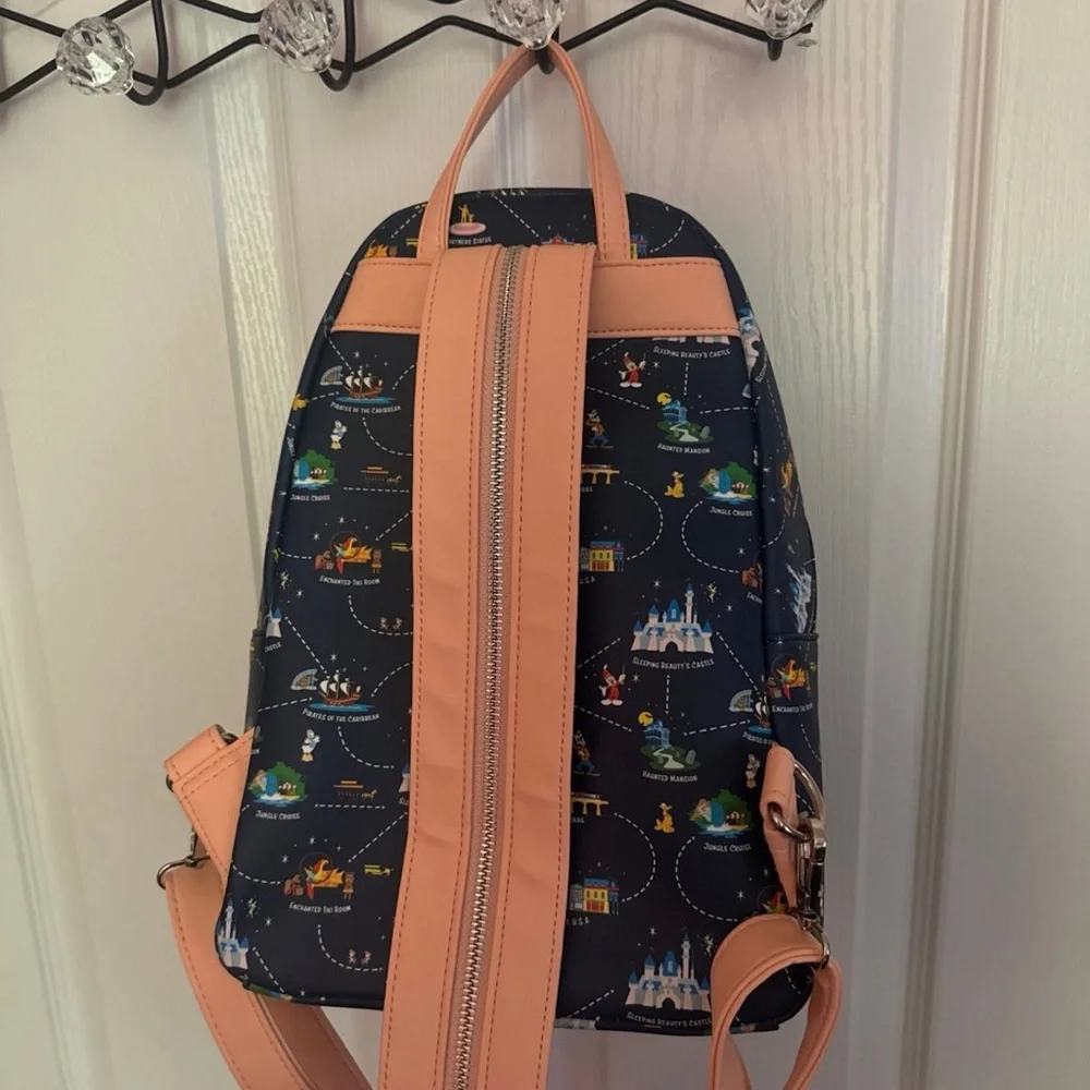 Loungefly Disneyland 65th Anniversary Mini Backpack - Picture 2 of 5